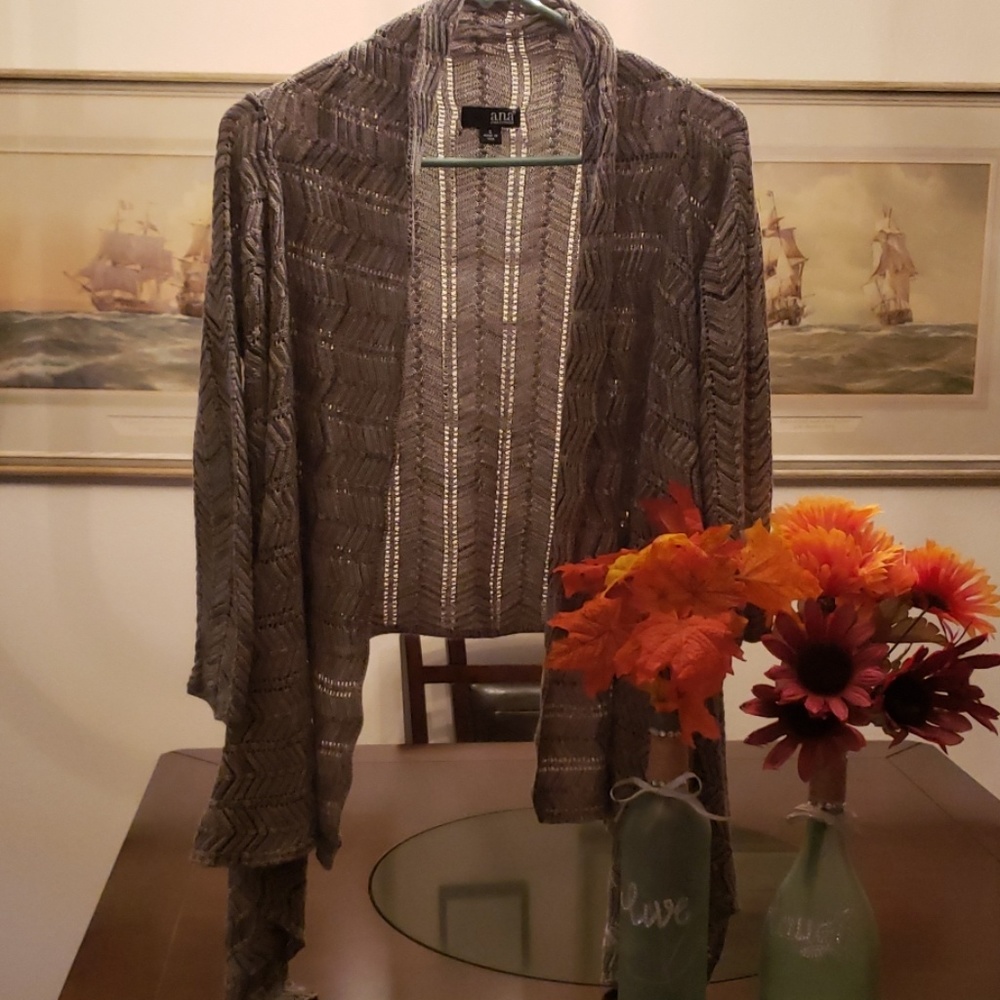 A.n.a. Silver/Grey Cardigan
